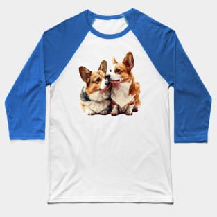 corgis Baseball T-Shirt